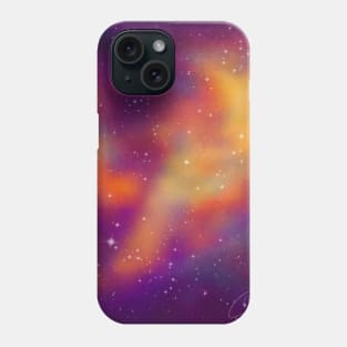 Purple Nebula Phone Case