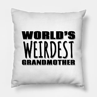 World's Weirdest Grandmother Pillow