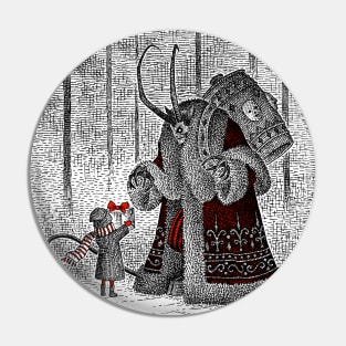 A Gift For Krampus Pin