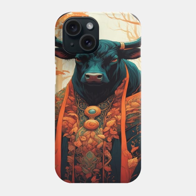 Master Bull No.1 Phone Case by R.W.TDesign