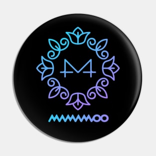 Mamamoo Logo Yellow Flower Pin