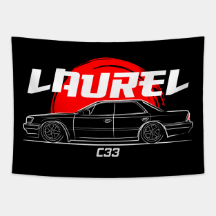 JDM Classic C33 Laurel Racing Tapestry