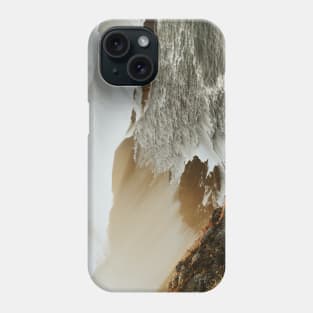 Fearful Land, Roaring Waves Phone Case