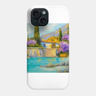 Villa by the sea Phone Case