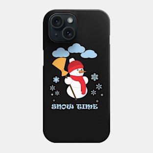 Snow time Phone Case