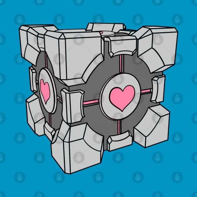 Companion Cube by maplefoot