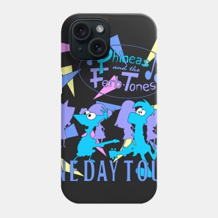 Phineas and the Ferb-Tones One Day Tour Phone Case