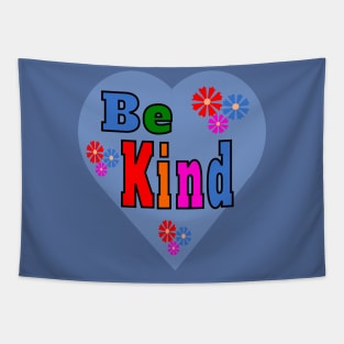 Be a Nice Human -- "Be Kind" Quote Tapestry