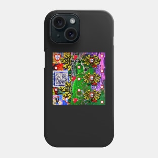 Portuguese folk art Phone Case