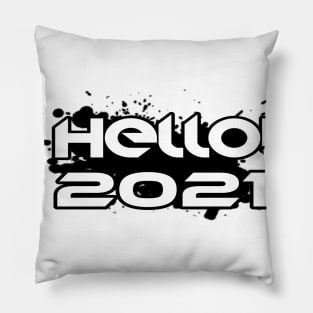 Hello 2021 Pillow