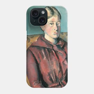 Madame Cezanne In A Yellow Armchair by Paul Cezanne Phone Case