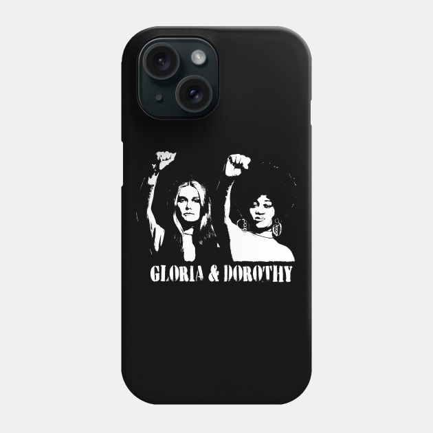 GLORIA & DOROTHY Stencil Phone Case by IconStencils