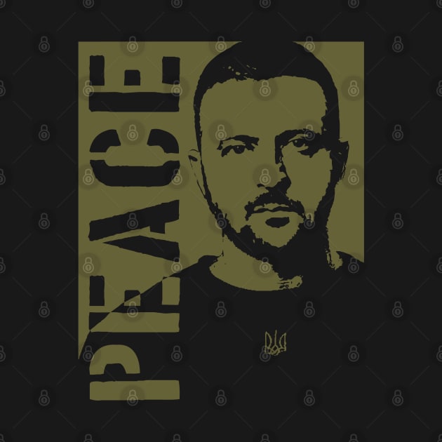 Zelensky's Peace 2 by © Buck Tee Originals by Buck Tee