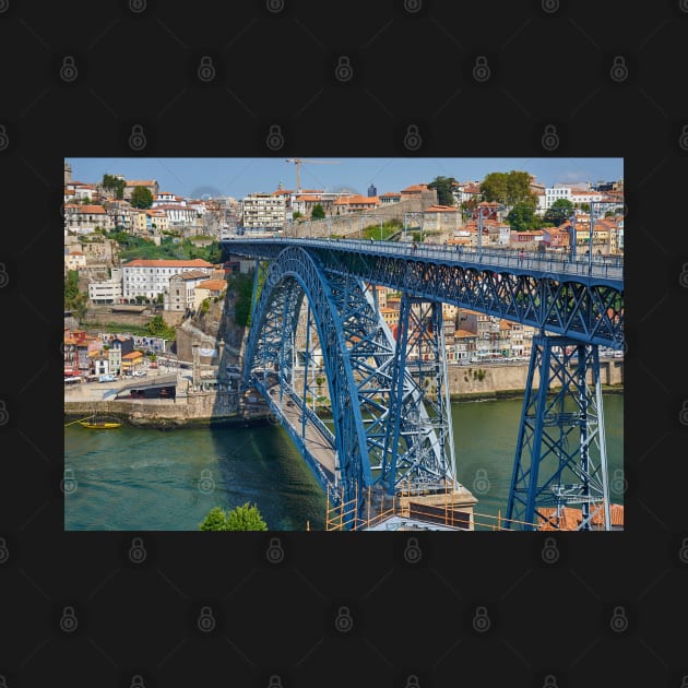 Dom Luís I Bridge, Porto from the Vila Nova de Gaia side by mbangert