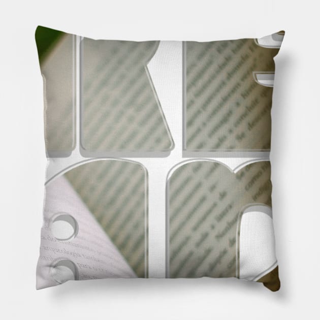 RE AD Pillow by afternoontees