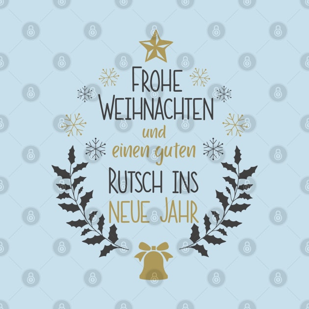 Frohe Weihnachten Und Einen Guten Rutsch by BlackRose Store