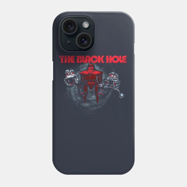 The Black Hole Phone Case by Geekeria Deluxe