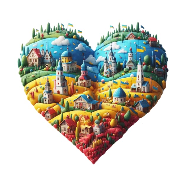 Ukraine in my Heart by Dmytro