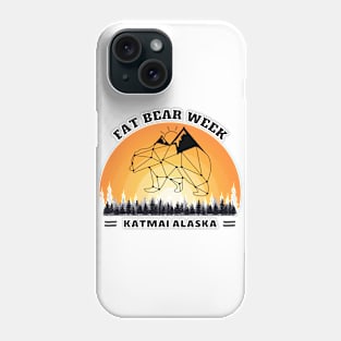 Fat bear week alaska Phone Case