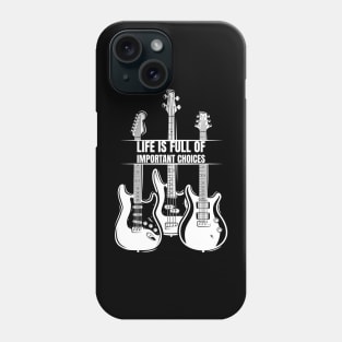 Funny Guitarist Guitar Player Music Lover Phone Case