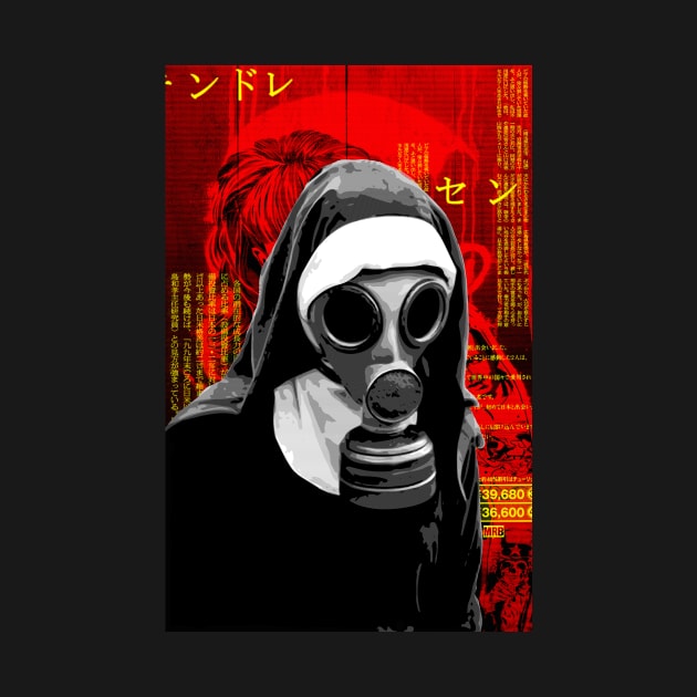 Gas Mask Nun by EvoComicsInc