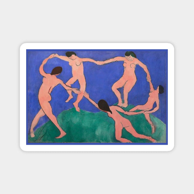 Dance I (1909) Magnet by WAITE-SMITH VINTAGE ART