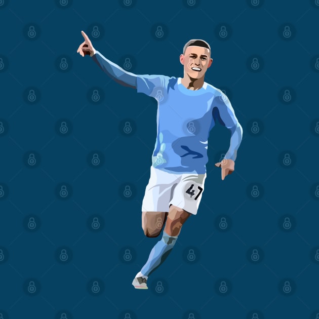 Phil Foden by Webbed Toe Design's