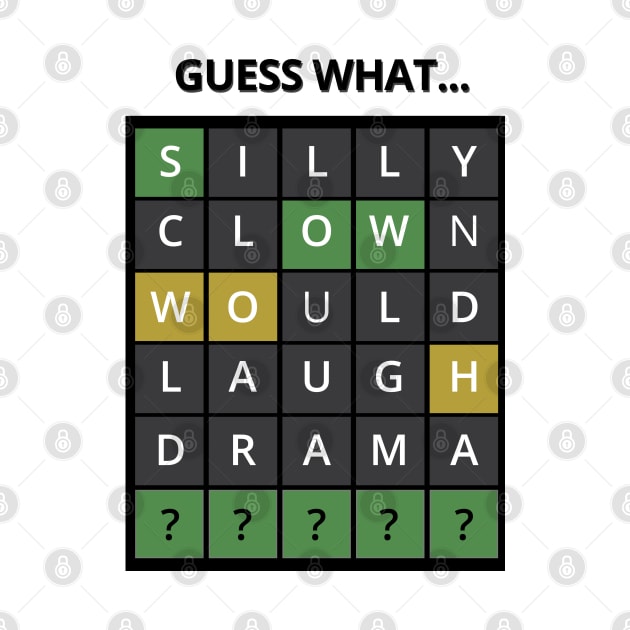 Guess The Word - Wordle by tatzkirosales-shirt-store