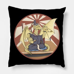 king ghidorah Pillow