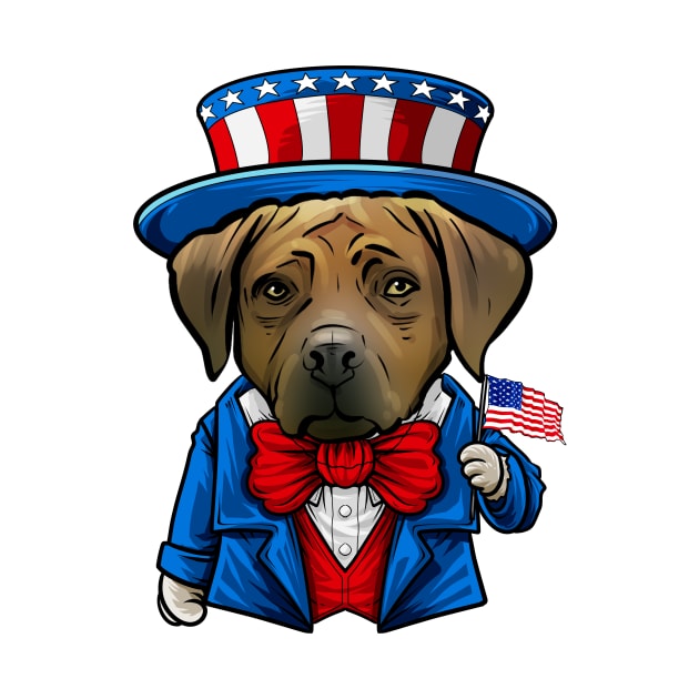 Fourth of July Rhodesian Ridgeback by whyitsme