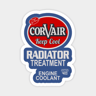 Funny Corvair Radiator Artwork Magnet
