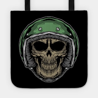 BIKER SKULL Tote