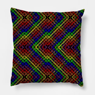 Rainbow Pattern Pillow