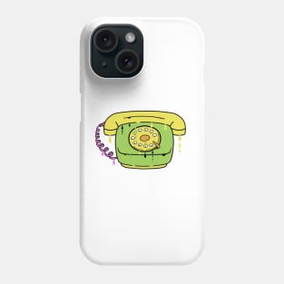 Psychedelic Rotary Phone Phone Case