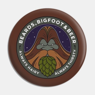 Beards, Bigfoot, & Beer Pin