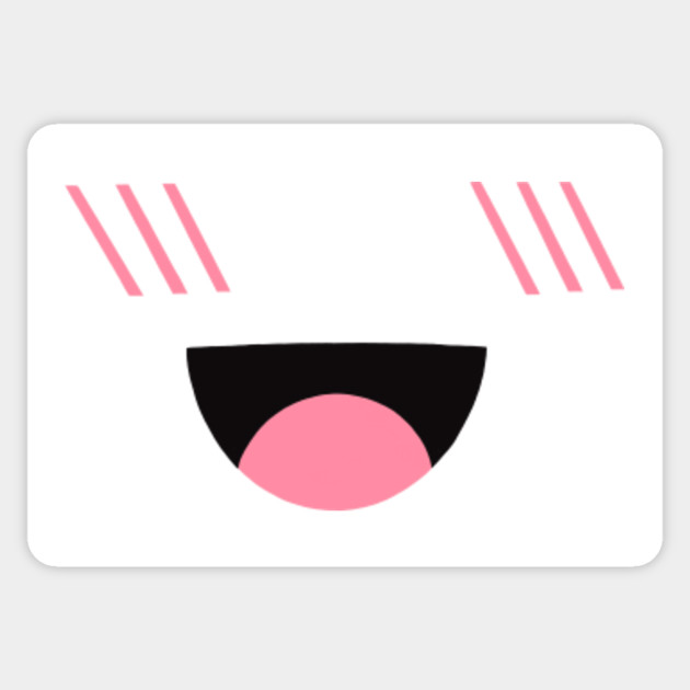 Roblox Super Super Happy Face Roblox Sticker Teepublic - old roblox face decal