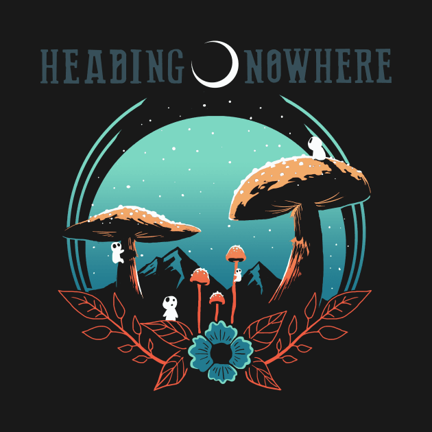 Headed Nowhere Blue/Orange by Iceuh1