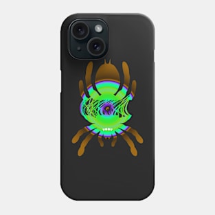 Tarantula Silhouette V162 (Radial) Phone Case