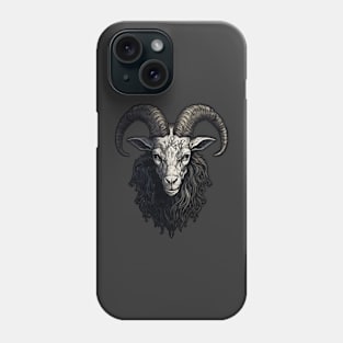 Satanic goat Phone Case