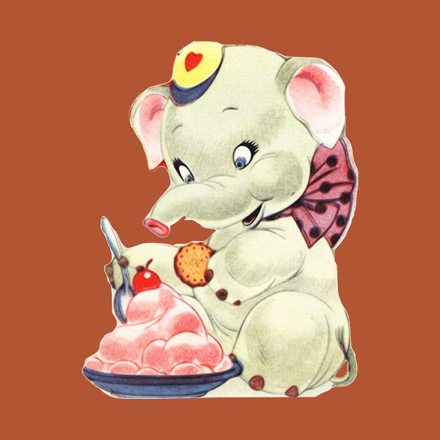 Baby Elephant eating Icecream by PatrioTEEism