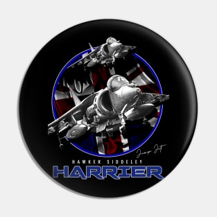 Harrier Jump Jet Royal Air Force Fighterjet Pin