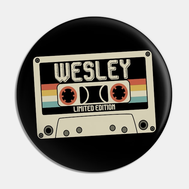 Wesley - Limited Edition - Vintage Style Pin by Debbie Art