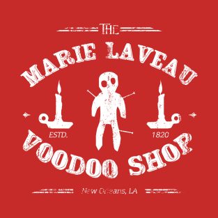 Marie Laveau Voodoo Shop, distressed T-Shirt