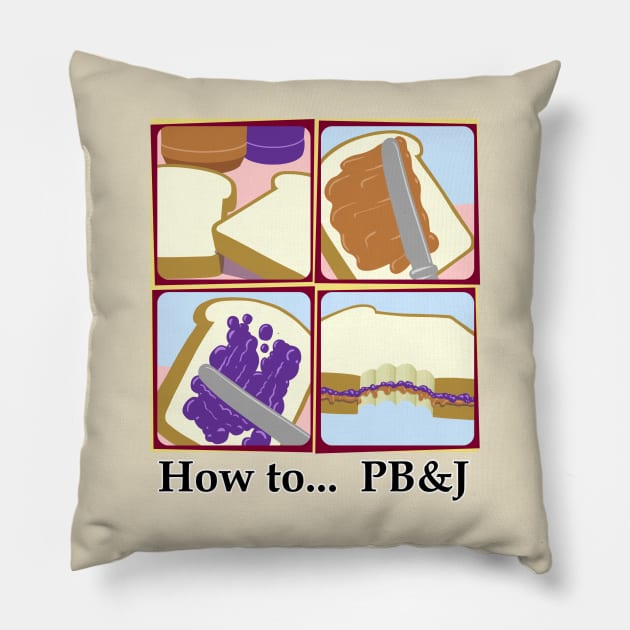 How to... PB&J Pillow by andyjhunter