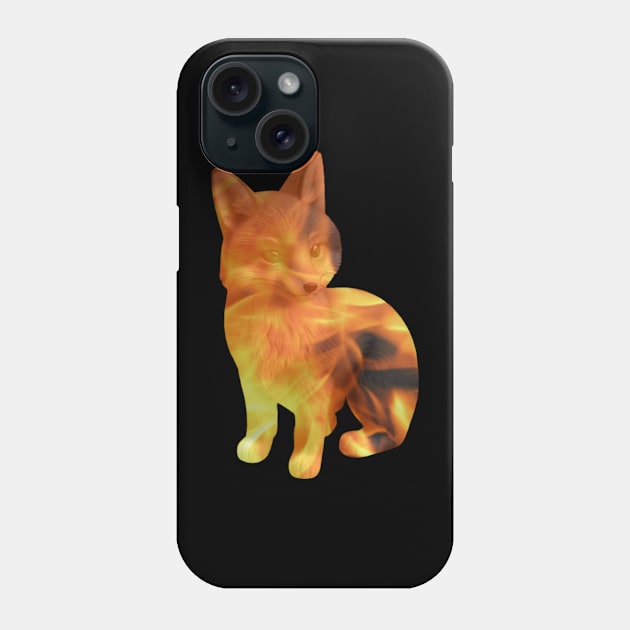 Fire! fox. Phone Case by Geomhectic