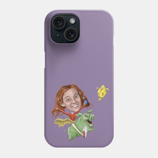 brynn Phone Case by bobgoodallart