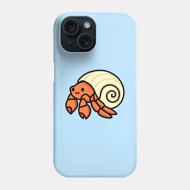 Hermit Crab Phone Case by littlemandyart