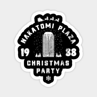 Vintage Nakatomi Plaza Christmas Party 1988 Magnet