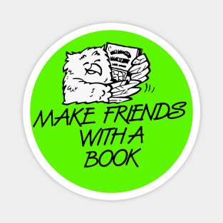 Make Friends With a Book Magnet