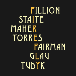 Firefly Name List T-Shirt